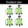 Double Side Turtles Floor Mop Pad Microfiber Washable Reusable Floor Dust Mop For Home Office Cleaning and Hair Removal