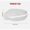 Left Side Rearview Mirror Cover Cap For 2014~ Nissan Rogue Murano Pathfinder