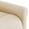 Massage Recliner with Rising Aid Cream Fabric