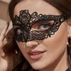 1 buc Femei Adulte Cuplu Petrecere Sexy Mistic Mască de Ochi cu Decorațiune Dantelă Neagră