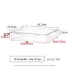 Transparent Large Capacity Stationery Box for Sketch, Marker & Colored Pencils