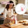 Guida per Affettare il Pane Spessore Regolabile Porta Pagnotta Supporto per Affettare Pane da Sandwich Toast Strumento per la Cottura Fai-da-Te Accessorio da Cucina