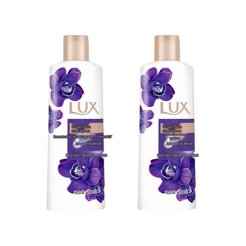 Lux Enchanting Lotus Scented Shower Gel Duo (2x200ml)