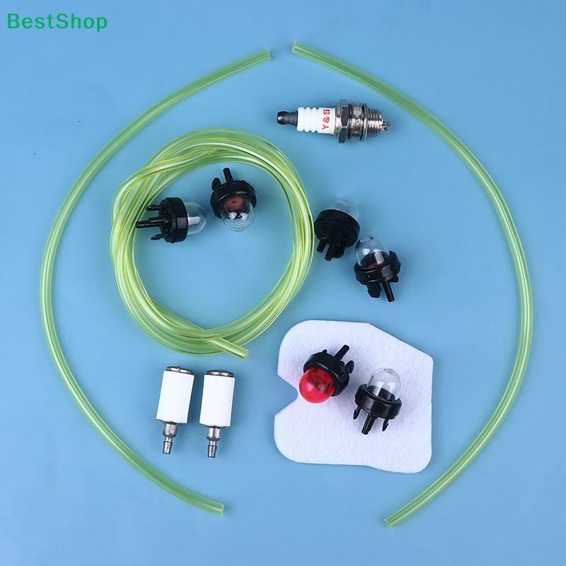 Chainsaw and lawn mower parts, universal garden filter, fuel line, primer bulb, and fuel pump assembly