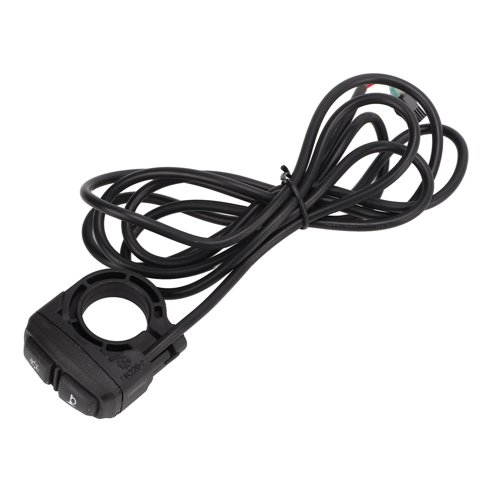 

2 в 1 переключатель фары мотоцикла, звуковой сигнал, комплект кнопок управления на руле для электрических скутеров