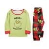 Christmas Print Cute Family Set Pajamas, Home Clothes, Family Set Long Sleeve Top Pants Set