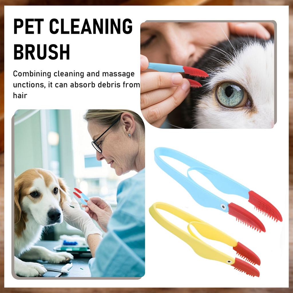 Eye Cleaning Brush Dog Eye Brush Pet Products Ergonomic Cat Comb Ergonomic Grooming Comb Grooming Products Cat Accessories