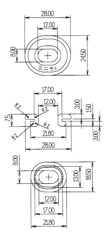 Mini Moto Monkey Case Rubber Grommet Set