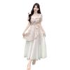 Princess Style Plus Size 2026 Sweet Summer Mesh Bow Dress