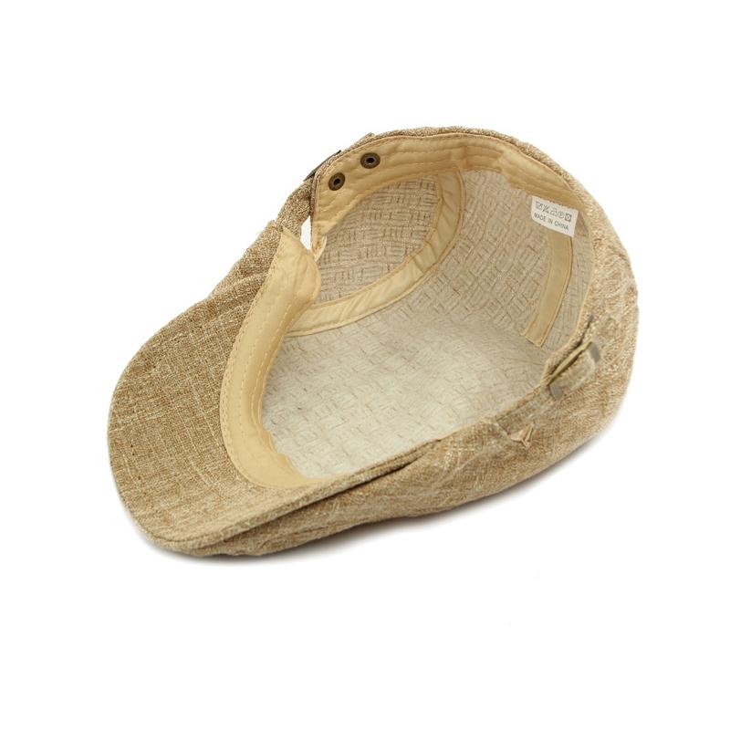 Men's Spring Beret British Vintage Forward Cap Women's Peaked Cap