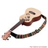 Verstellbarer Ukulelengurt, weicher Polyester-Schultergurt mit Kunststoffschnalle, Hängeseil für Ukulele