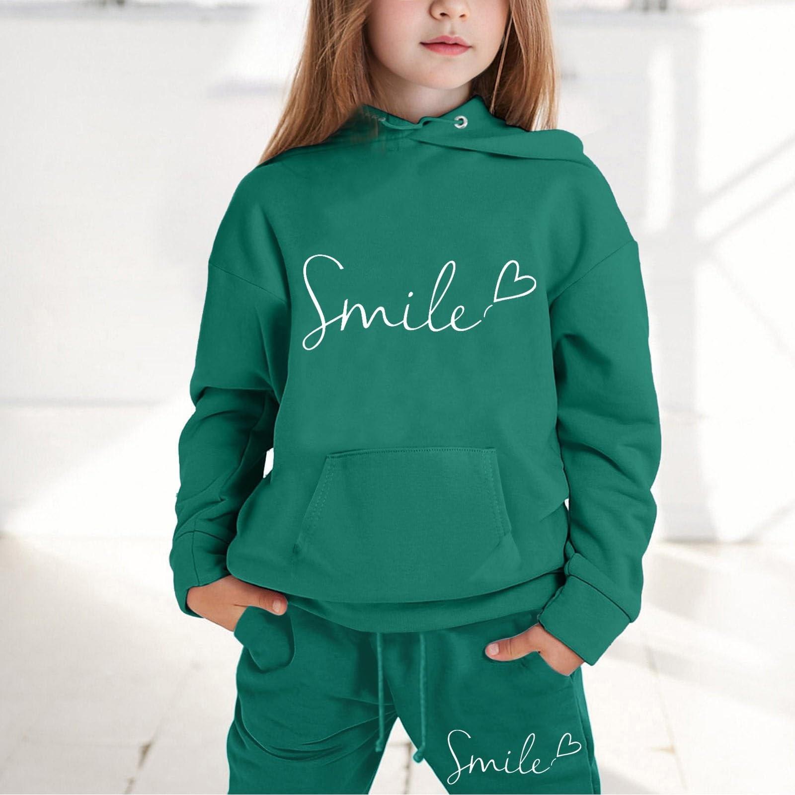 

Мальчики Девочки Спортивный костюм Одежда Толстовка с капюшоном Беговые штаны Спортивные костюмы Комплект Модный наряд 100