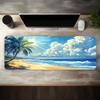 Home Desk Mat Mouse Pad Gaming Cloth Surface Non Slip Rubber Base PC Laptop Keyboard Work Setup