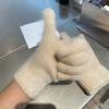 Winter Warm Thick Windproof Cold Wool Gloves Couple Korean Cute Gloves Women