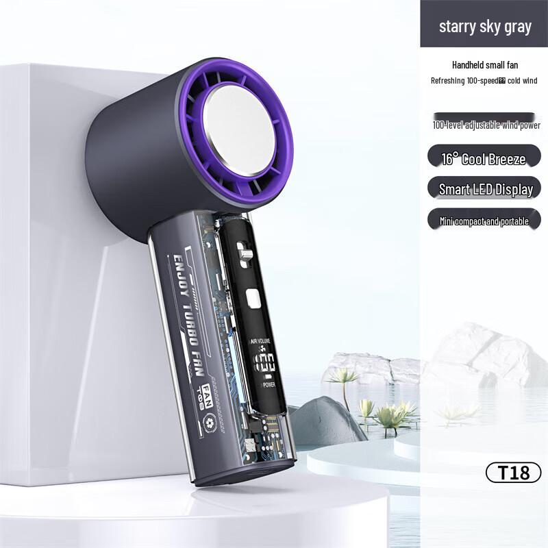 High-Speed Mini Handheld Cooling Fan