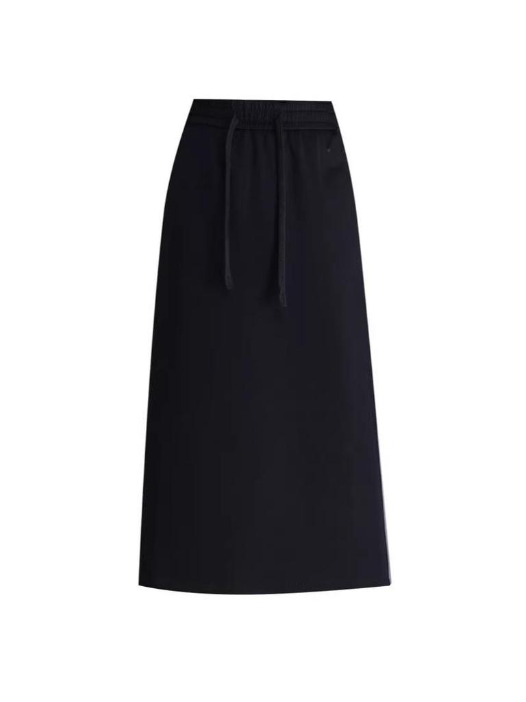 Drapey Commute Slimming Black Pencil Midi Skirt - Spring 2026 Collection