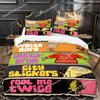3D Printed Anime Loud House Bedding Set Boys Girls Twin Queen Size Duvet Cover Pillowcase Bed Kids Adult Home Textileextile