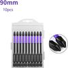 D1 Magnetic Phillips Head Screwdriver Bit: Anti-slip, Shock-resistant, High Hardness with Strong Magnetic Grip