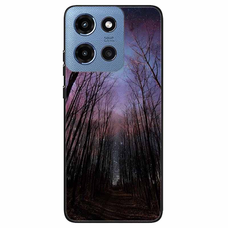 Phone Cases for Moto G 2025 5G Case Flowers Printing Silicone TPU Soft Covers for Motorola Moto G 2025 Back Shell For Moto G 5G