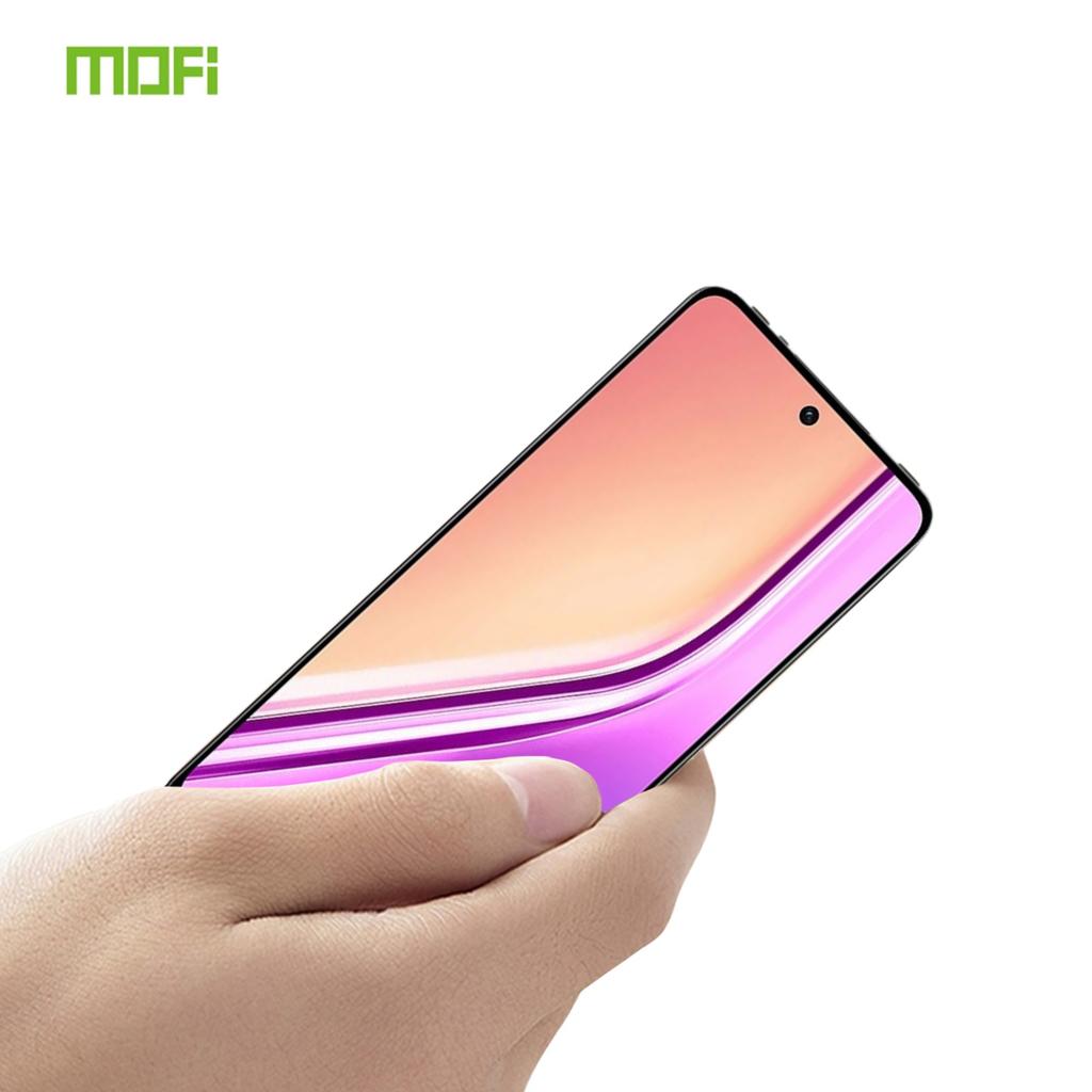 For Realme P3x 5G Screen Protector MOFI 9H Full Glue Full Coverage High Aluminum-Silicon Glass Film
