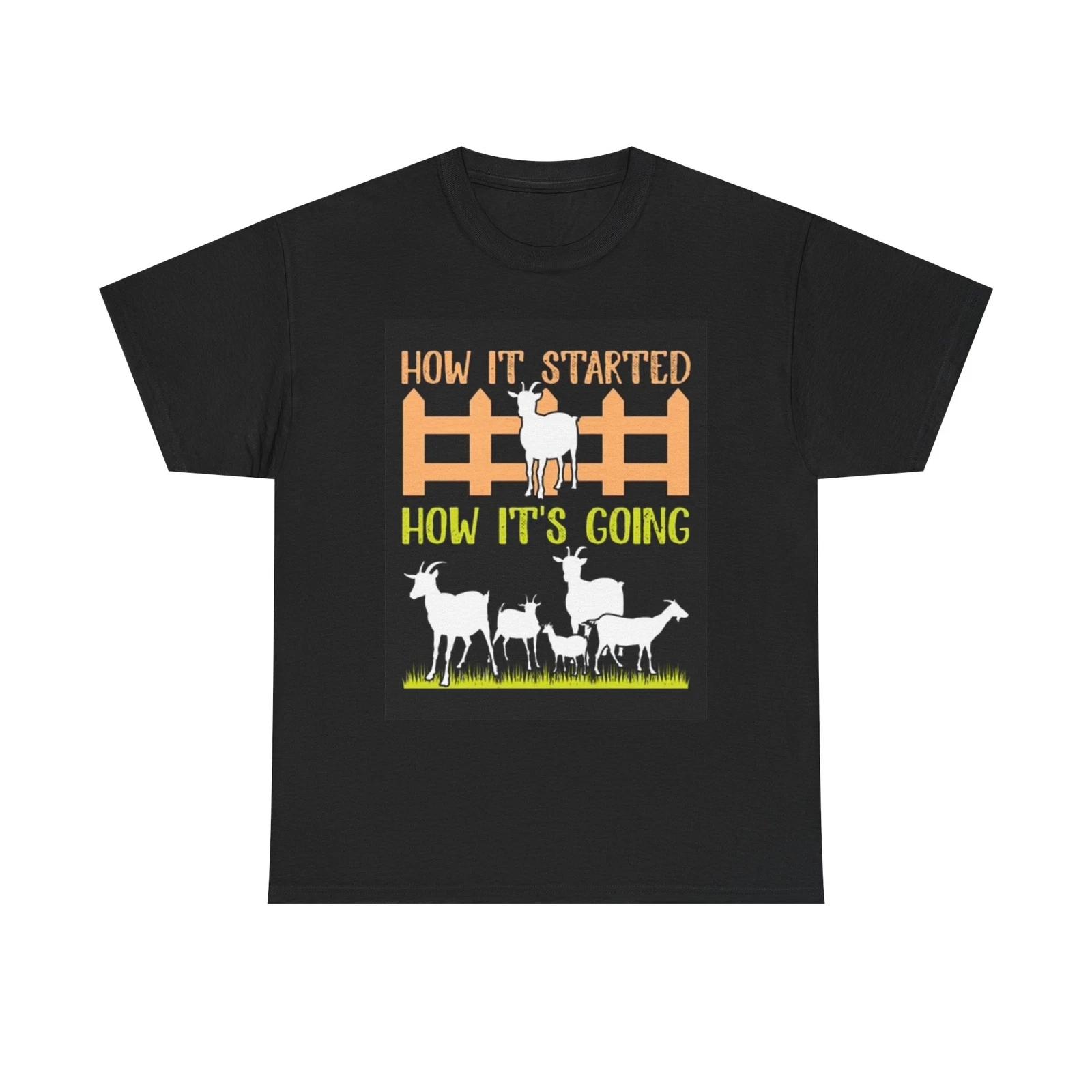 Men s and Women s T-shirts Goat Farmer Graphic XS