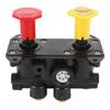 MV 3 Dash Control Brake Valve 800257 Parking Brake Control Valve Replacement for Bendix 109392 109935 5002691