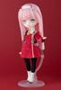 Harmonia humming Darling in the Franxx Zero Two Plastic Painted Movable Figure Non-Scale