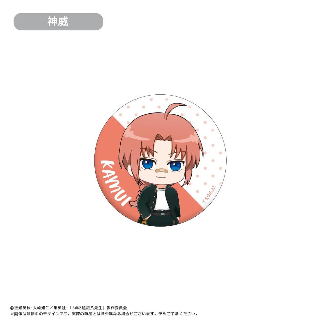 3 rok Klasa Z Ginpachi Sensei Waiwai Pudełko z przypinkami 10 sztuk