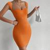 Body-Hugging Halter Strapless Dress Skinny Sheath Sling Tube Top Jumpsuit Skirt