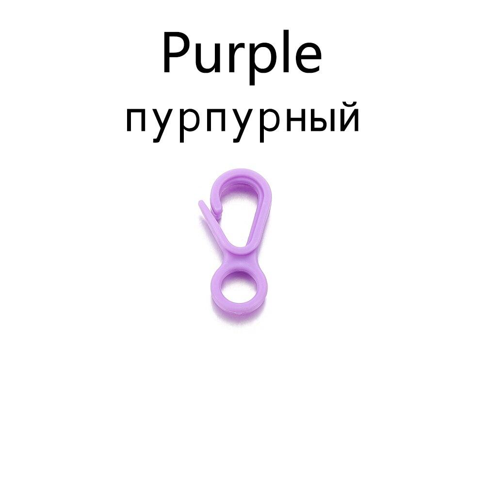 

50 шт., пластиковые красочные застежки-карабы, зажимы-крючки, соединители застежки-омара, брелки, крючки для DIY, принадлежности для изготовления ювелирных изделий