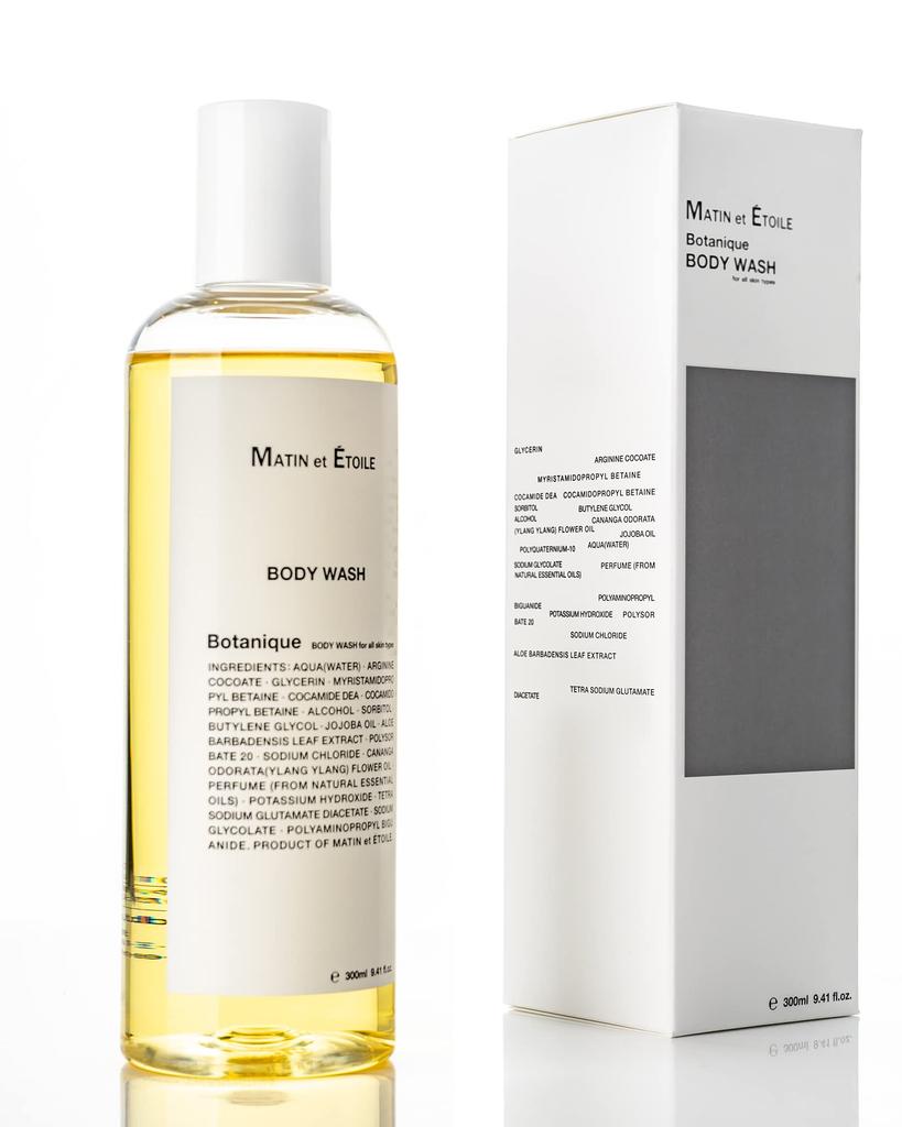 MATIN et Botanic Body Wash Clary 300ml ÉTOILE (Ylang-Ylang Sage)