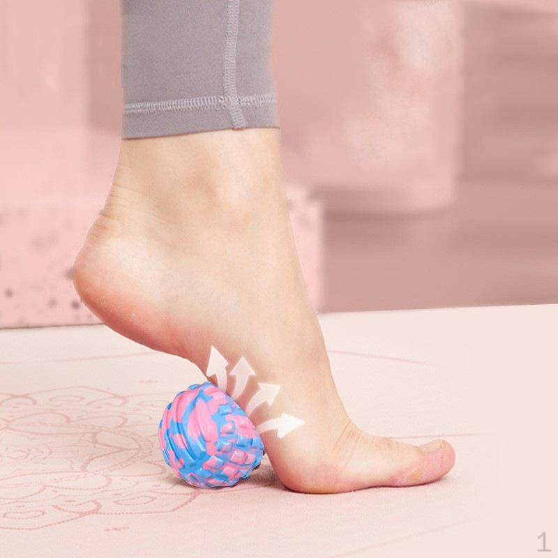 Massage Ball Roller Back Massaging 2.76inch Deep Tissue Tool for Fasciitis Foot