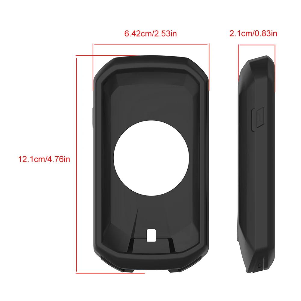 For Garmin Edge 1050 Silicone Case Flexible Soft Bumper Protective Cover Anti-Scratch GPS Stopwatch Screen Silicone Case Cover