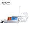 ZONESUN ZS-YTPP4T Halbautomatische Vierdüsen-Flüssigmilch-Augentropfen-Mundlösung-Flaschen-Peristaltikpumpen-Abfüllmaschine