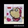 Fiori e Piante Cuscino Ricamo Kit Latch Hook Tappeto Pianta Latch Hook Tappeto Bottone Pad Pacchetto Smyrna Cross Knooppakket Kit