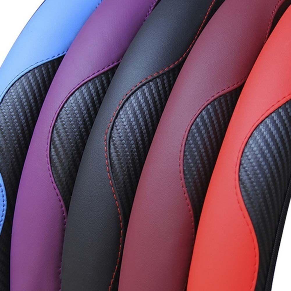 Fiber Car Steering Wheel Cover Interior Accessories Steering Wheel Protector Steering Wheel Sleeve