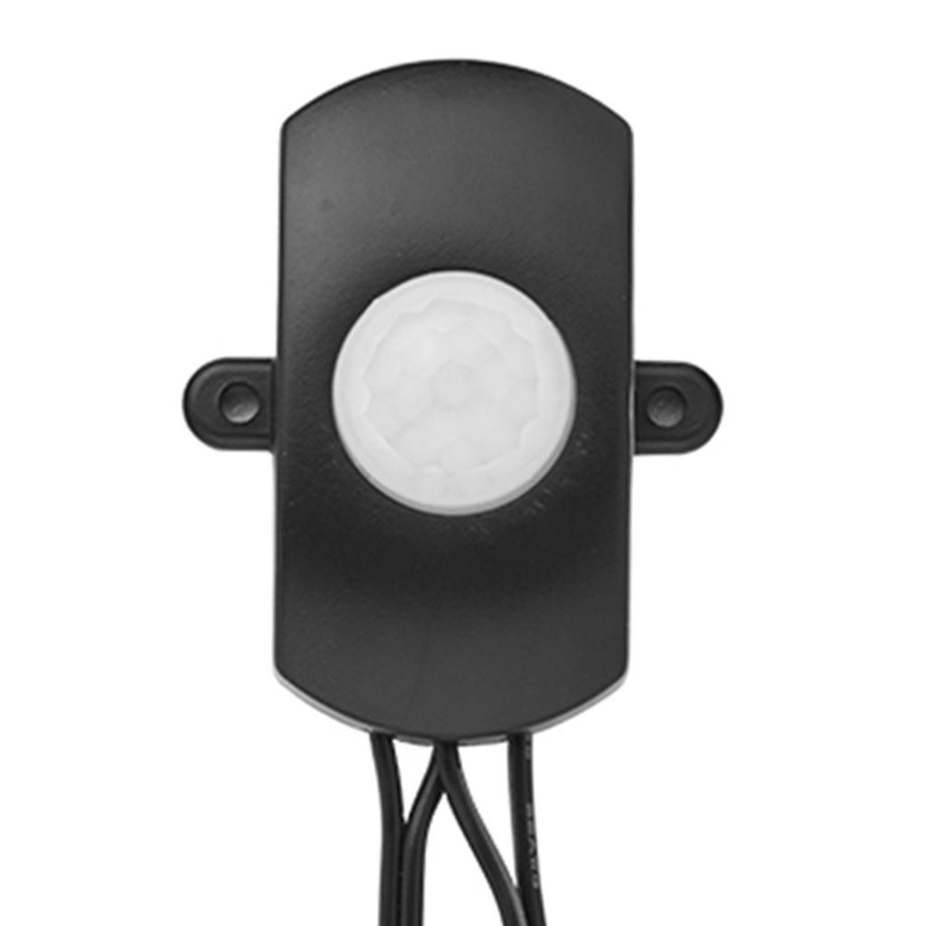 2A   5‑24V PIR Infrared Motion Sensor Detector Automatic   LED Strip USB Interface Black