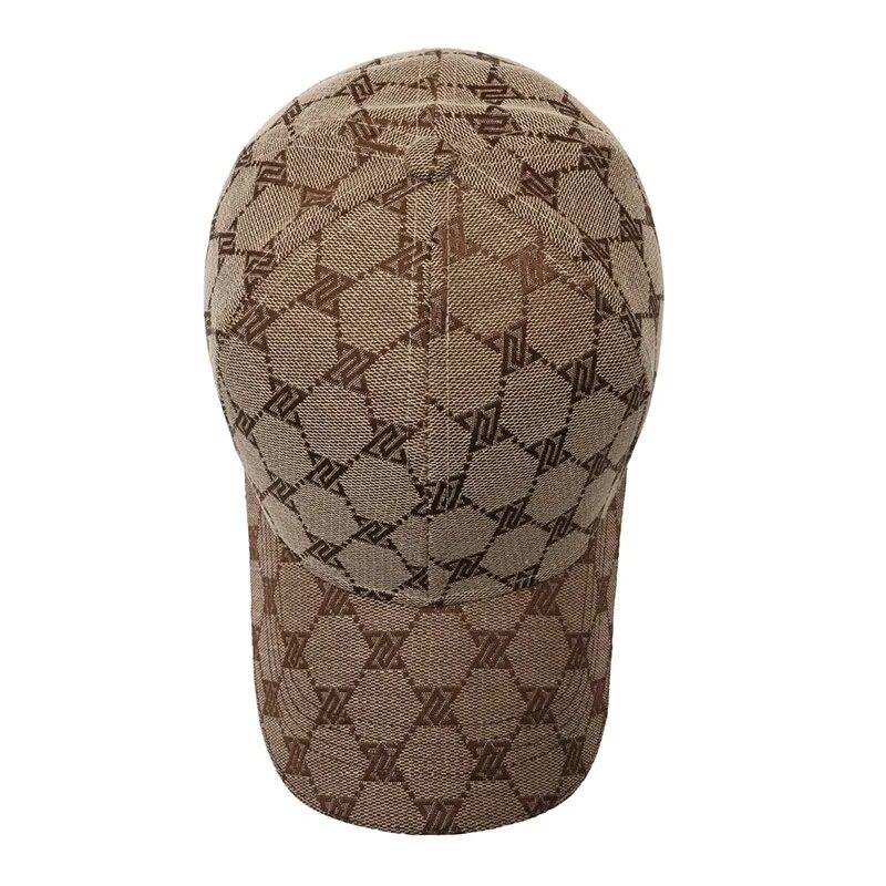 Four Seasons  Sunscreen Three-line Sewn Baseball Cap Men's And Women's Casual Cap Net Red Distressed 1841 Hat