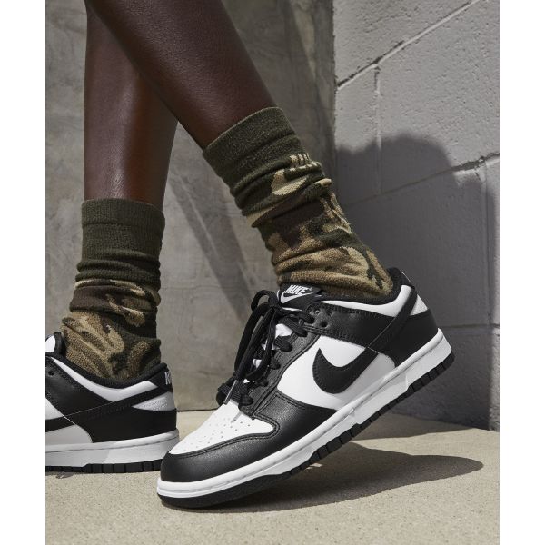 Nike Dunk Low Black White Women Sneakers DD1503-101