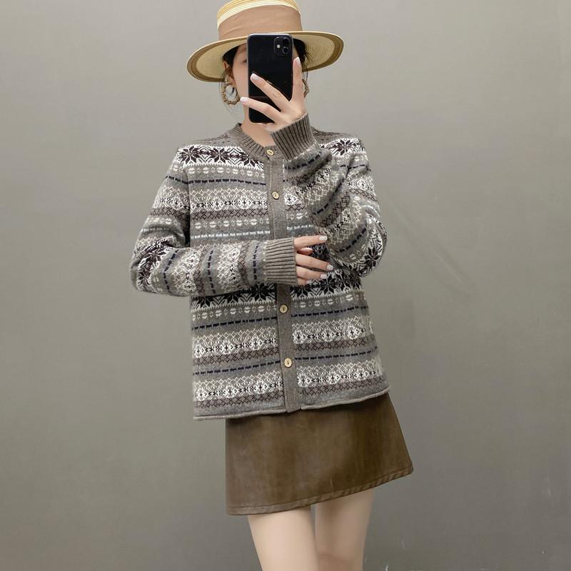 Qinghe 100% Pure Cashmere Women's Sweater - Ultra Soft Luxury Winter Pullover
