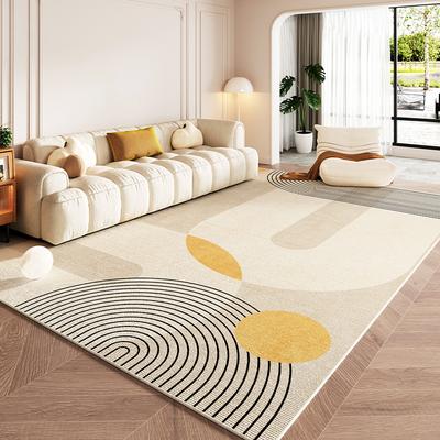 Modern Minimalist Living Room Carpets Light Luxury Sofa Coffee Table Rug Machine Washable Non-slip Carpet Bedroom Bedside Rugs