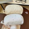 Star Polka Dot Pencil Case Shell-Shape Pencil Pouch Simple Stationery Bag  Gift