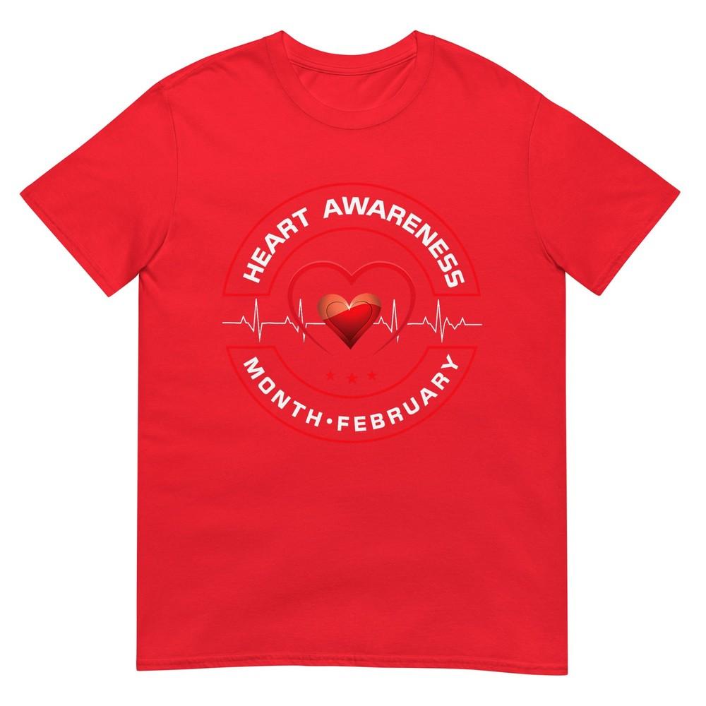 Heart Health Month February American Heart Health TShirt S