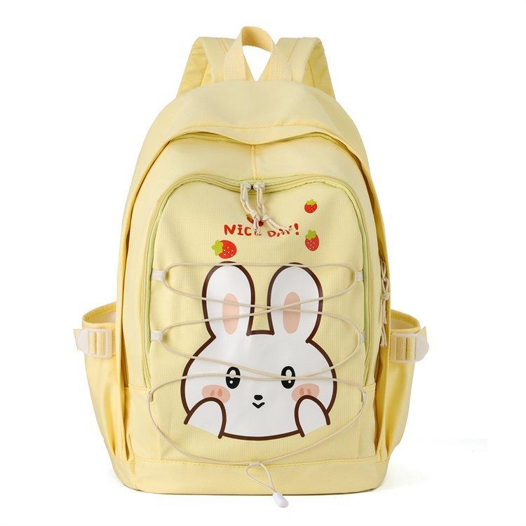 Schoolbag schoolbag for girls, junior high school students, primary school students, high value, large capacity, light weight, ridge backpack