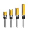 6.35mm Shank Flush Trim Router with Bearing Carbide Straight Router Bit  Woodworking Dia 12.7Mm