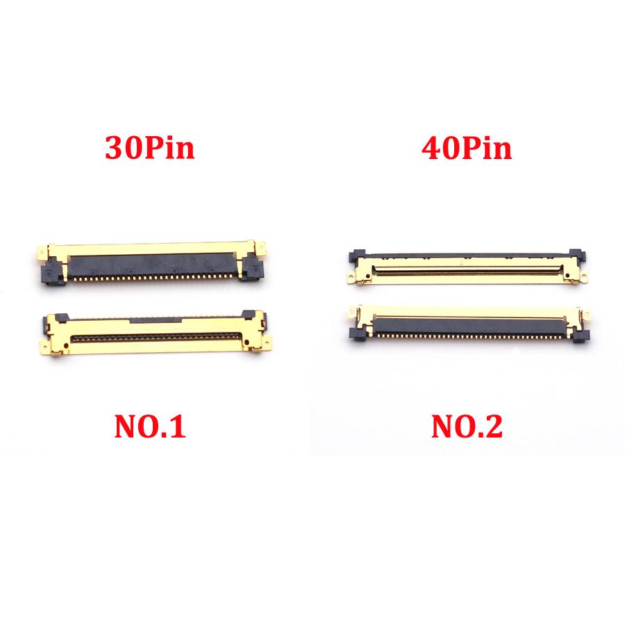 2PCS High Quality LCD Cable FPC Connector For DELL Alienware R2 R3 R4 R5 15 17 On Logic Board Motherboard