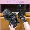 Old School Shoes For Women With Thick Sole Durable Rubber Outsole For Casual Daily Wear