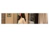 Spring 2025 Lace-Trimmed V-Neck Slim Knit Top for Women - Single-Breasted Sweater Shirt