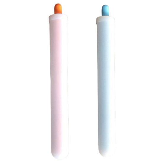 Ice Straw Maker Quick Release Easy To Clean High Temperature Resistant DIY Silicone Milk Juice Drink Cola Ice Straw Mold Kitchen Tool