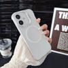 Frameless lens holder Magnetic mobile phone case is suitable for Apple 16PROMAX high transparency 13/14 holder SE4.